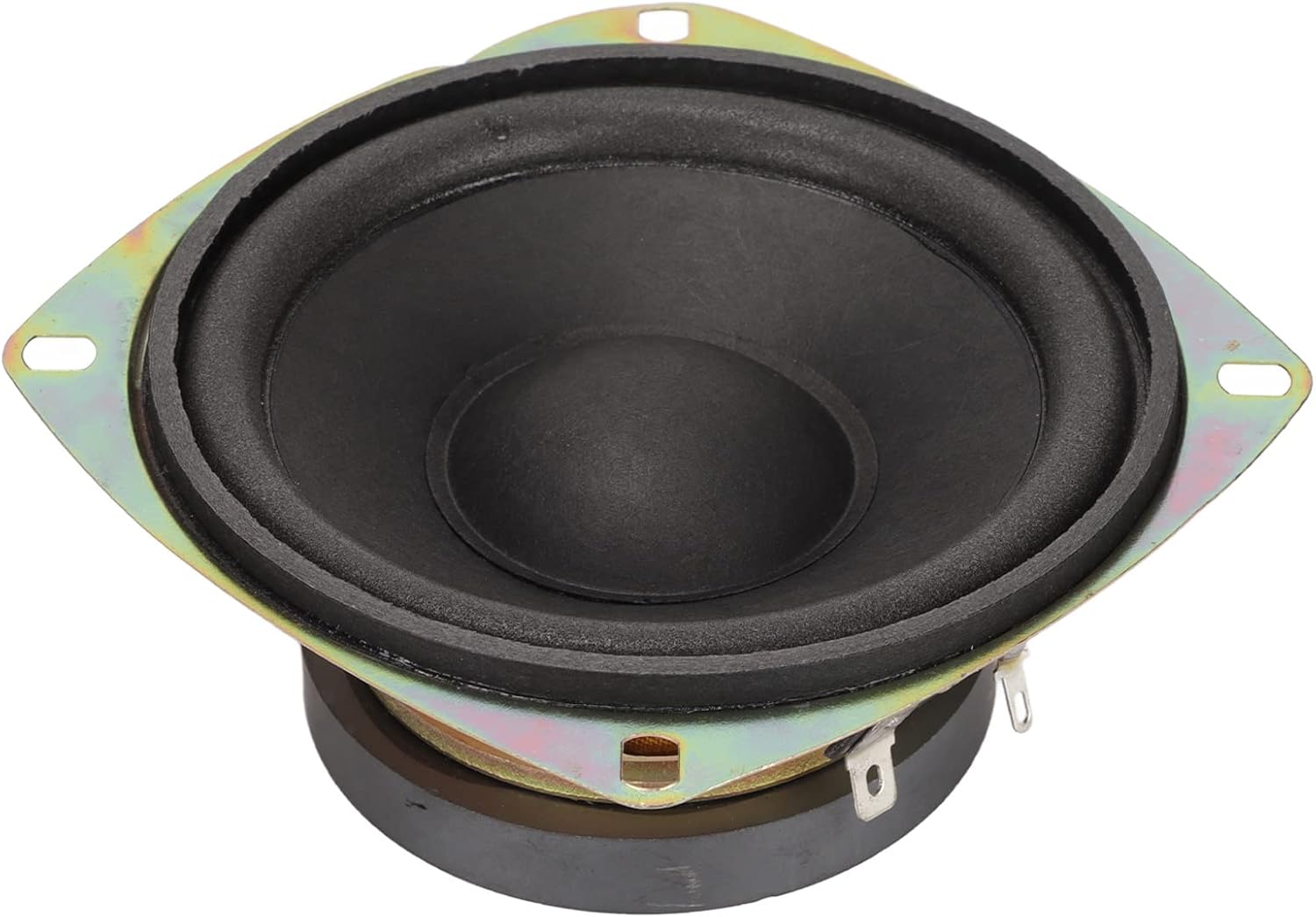 Bewinner 4 Inch Coaxial Car Audio Speaker, 200W Car Stereo Speaker Loudspeaker with Voice Coil Heatsink, Quick Replacement for Car Audio Sound System