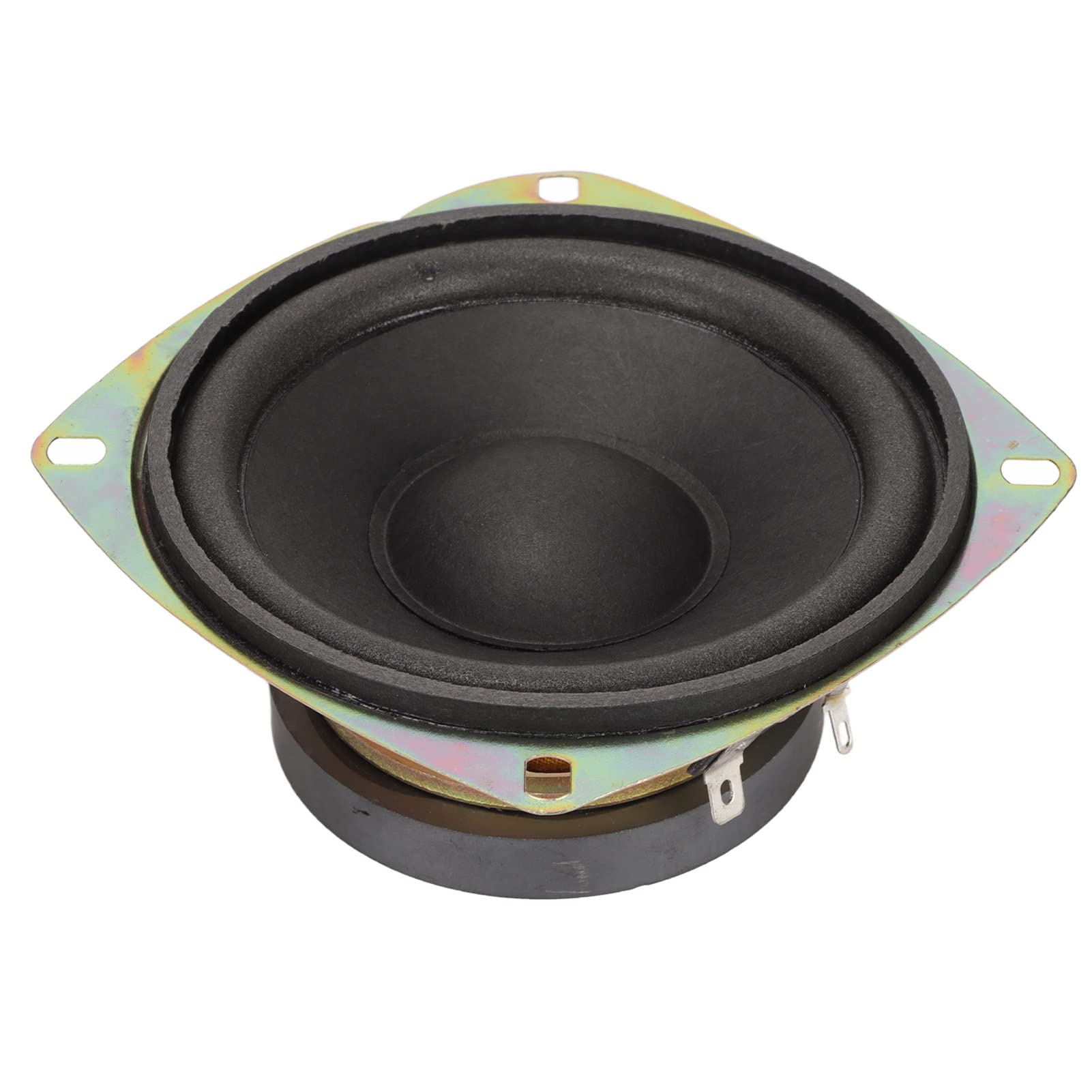 Bewinner 4 Inch Coaxial Car Audio Speaker, 200W Car Stereo Speaker Loudspeaker with Voice Coil Heatsink, Quick Replacement for Car Audio Sound System