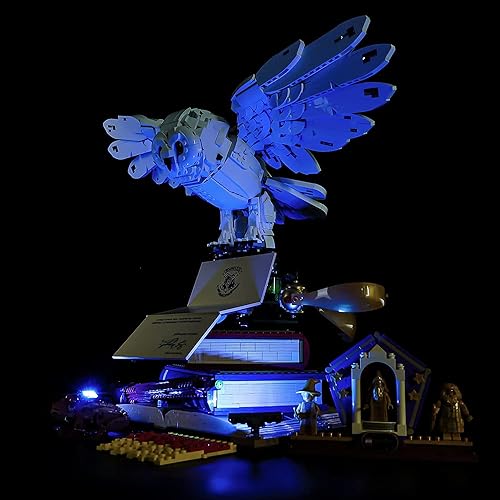 Miniatura 9 de Kyglaring Kit de iluminación LED solamente  Juego de luces diseñado para Lego Harry Potter 76391 Hogwarts Icons  Kit de construcción Edición