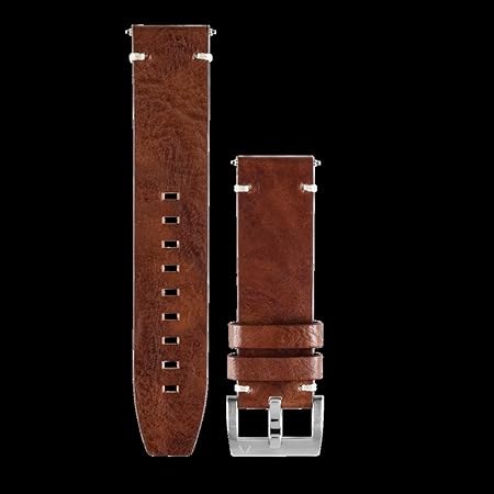 garmin chronos leather strap