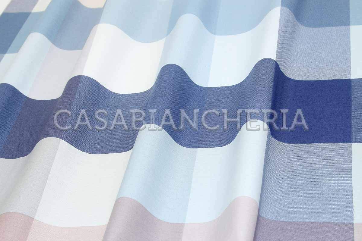 Gabel Completo Copripiumino Matrimoniale Wilson-Blu-Matrimoniale