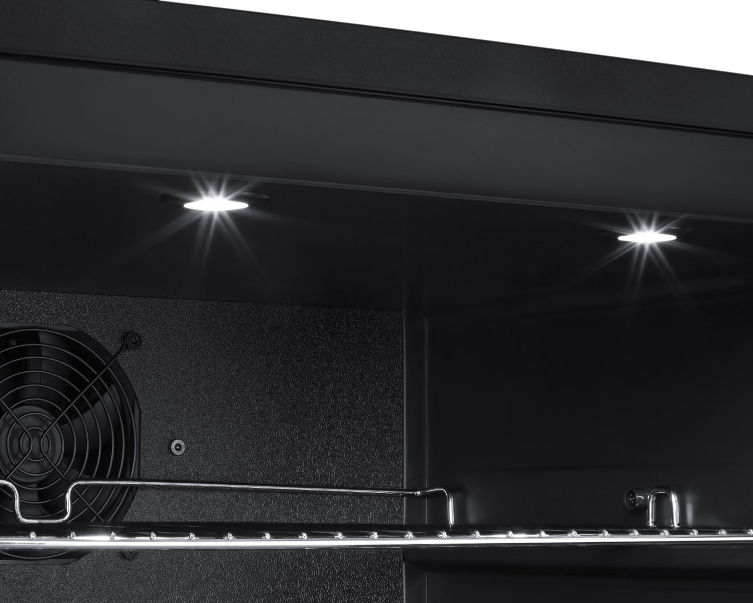 Summit Appliance Alfz53css 24" Wide Built-In All-Freezer, ADA Compliant, Stainless Steel, 3.7 Cu.Ft Capacity, Digital Thermostat, High Temperature Alarm, Recessed LED Light, Factory Installed Lock on Fridge.com - View 2