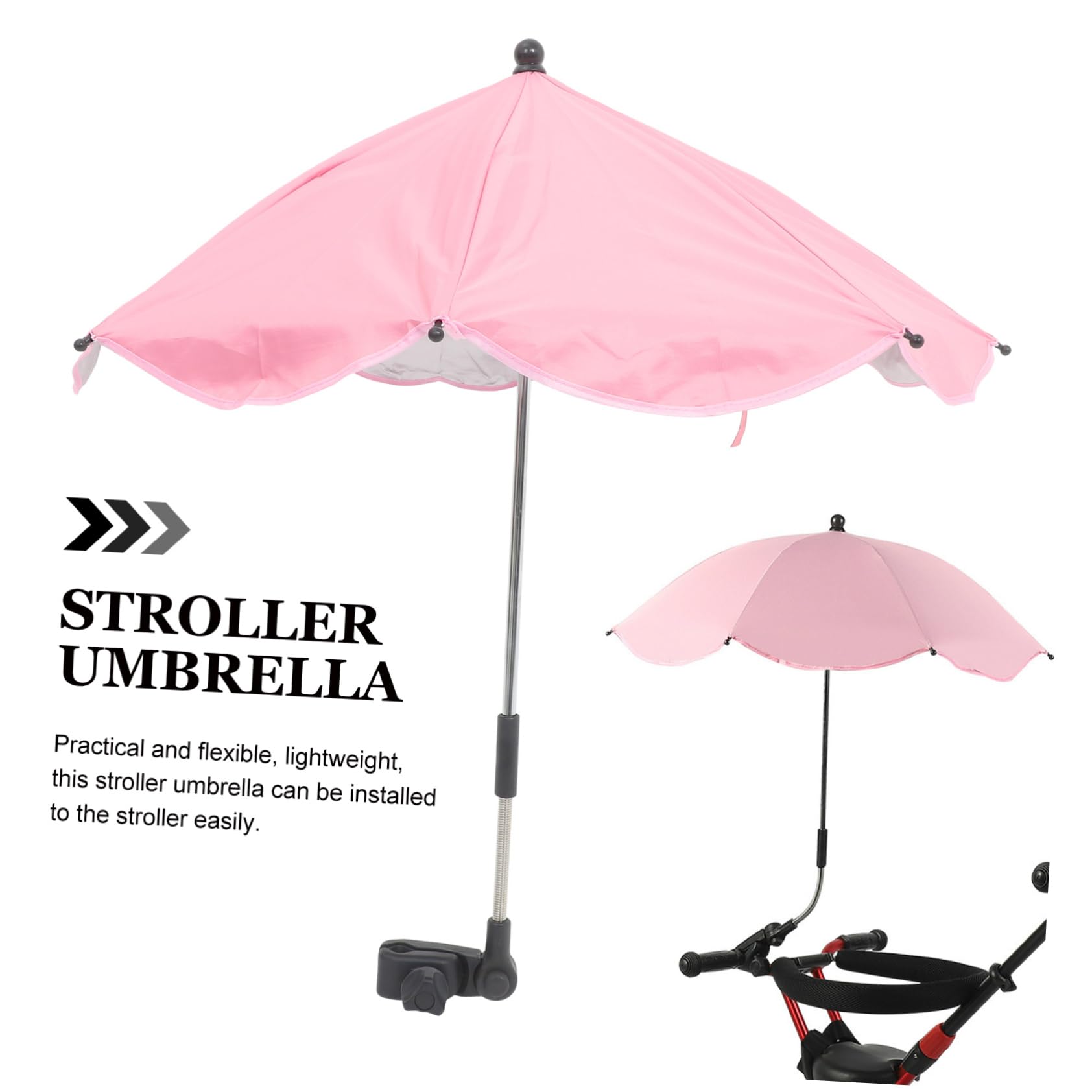 Abaodam Stroller Parasol Protection Sunshade Umbrella for Outdoor Use Durable and Versatile Stroller