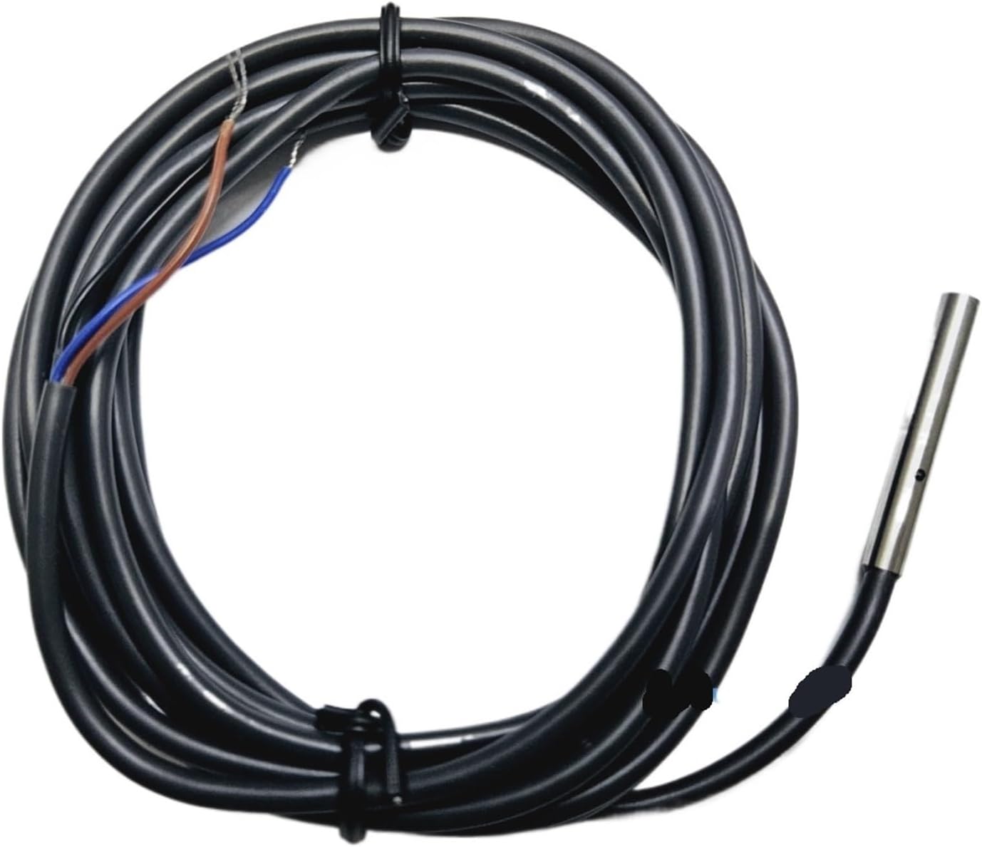 M4 Proximity Sensor Switch 6V-36V LJ4A3-1-Z/BX AX Inductive Detection Approach PNP NPN Normal Open Close Automation System(DC PNP NO 3 Wire)