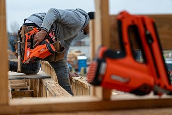 Paslode Cordless Xpro 30 Degree Framing Nailer 906800, No Compressor | Battery and Fuel Cell Powered 30 Degree Framing Nailer, No Compressor or Hoses Needed for Framing Work
