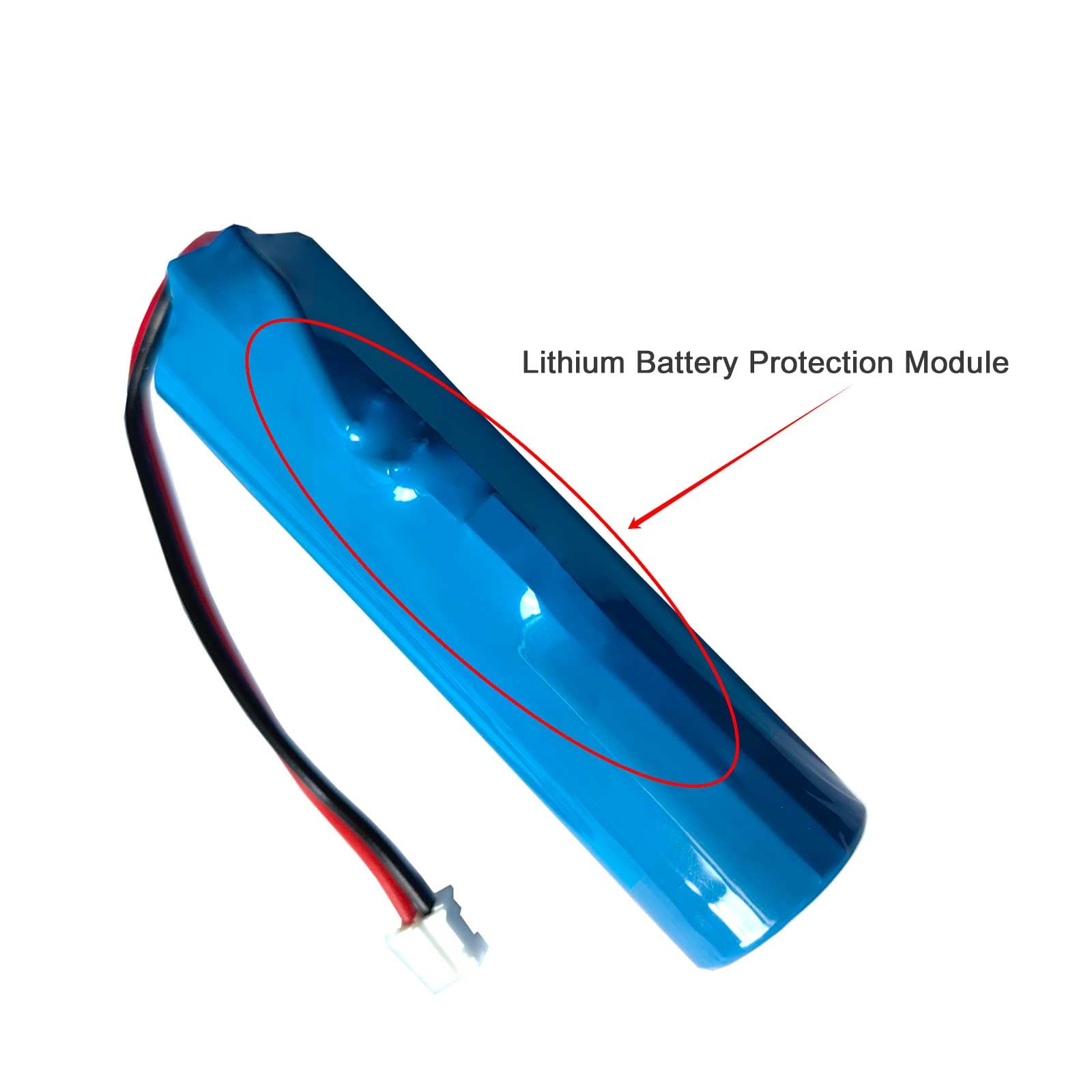 Batteria ricaricabile agli ioni di litio da 3,7 V 2600 mAh 9,62 Wh con spina XH2,54/2p per amplificatore vocale compatibile con batteria di ricambio Croove B0143KH9KG