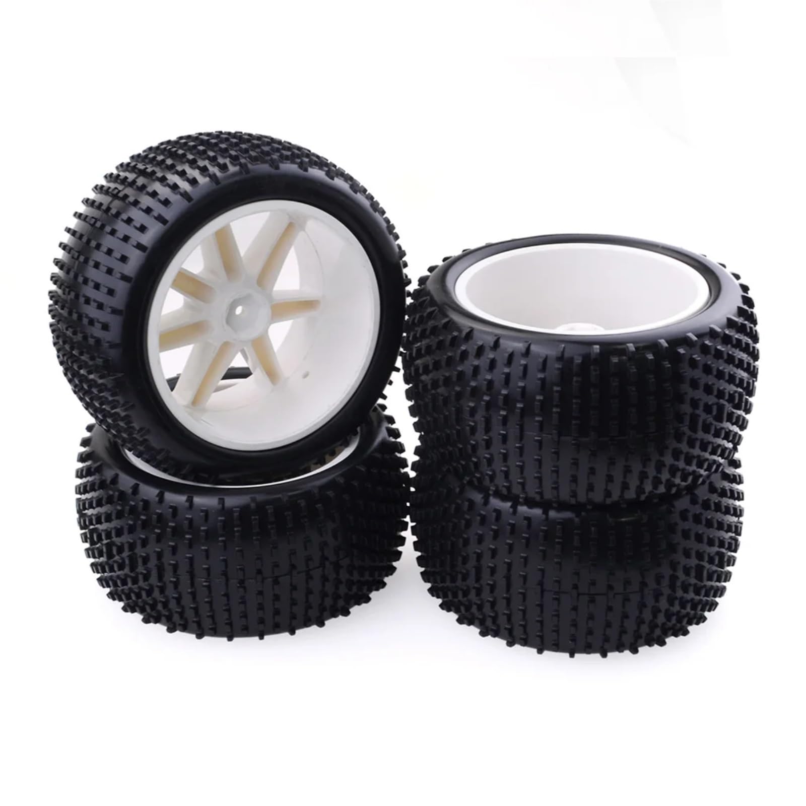 Neumático RC para ZD para Racing 1/10 Neumáticos Ruedas 110mm Goma 12mm Piezas para Cubo Hexagonal RC Modelo Coche Accesorio Ensamblar Reemplazo Reemplazar Modificado