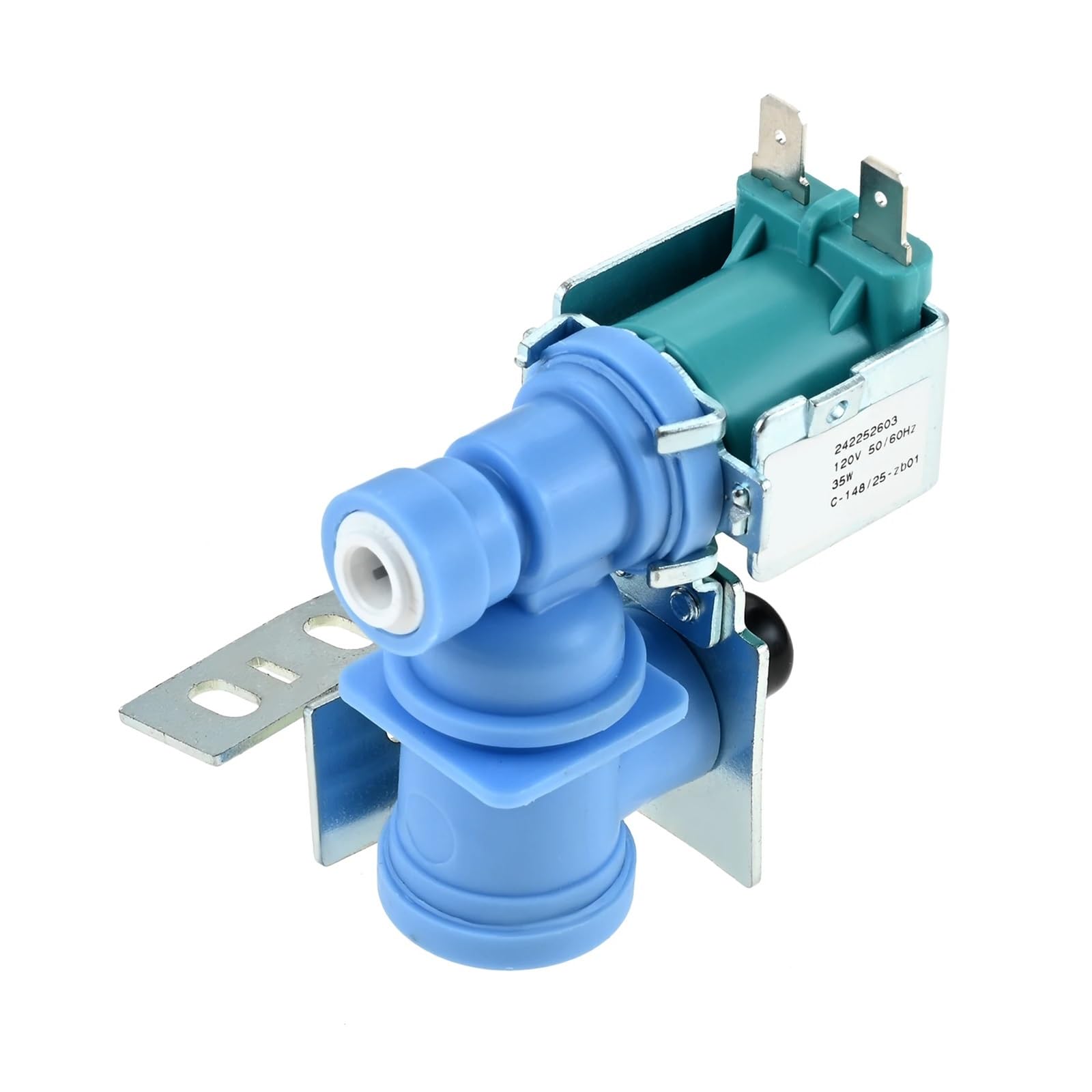 Refrigerator Water Inlet Valve 1pc 242252603 Refrigerator Ice Maker Water Inlet Valve for Replaces AP5671756 241803703