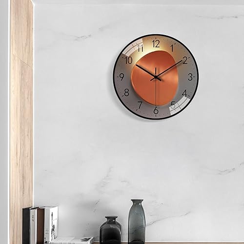 Miniatura 5 de Wall Clock, 8 Inch Silent Non Ticking Modern Wall Clock, Clear and Easy to Read for Living Room Meeting Rooms Bedroom Kitchen Office Decor