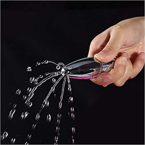 Miniatura 5 de Cabezal de ducha limpio de metal, ducha enema para hombres y mujeres, higiénico privado, limpiador de ducha enema (plateado)