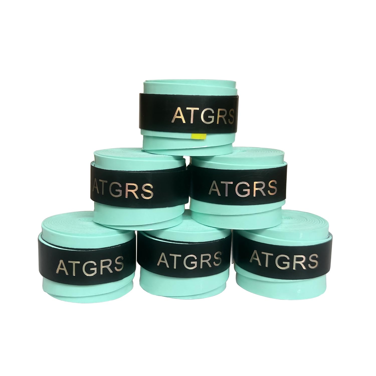 Gristor 6 bandas de agarre para raquetas de tenis que absorben la humedad, agarre de bádminton, esmerilado, antideslizante, para raquetas de tenis, raquetas de bádminton, pickleball overgrip