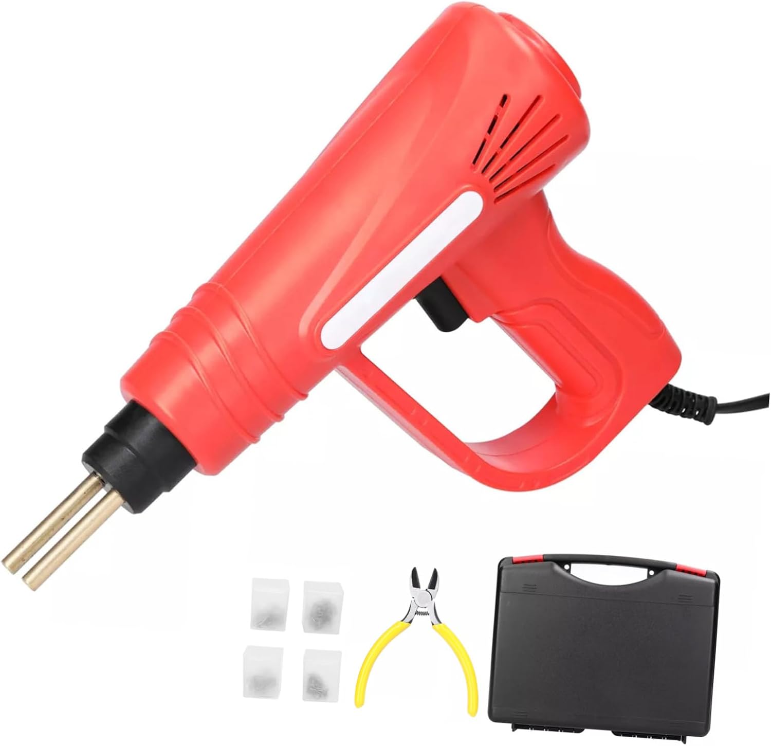 Portable Plastic Welding Kit Handheld Soldering Tool for Car Bumper Repair Ergonomic Design with High Power Efficiency Us Plug Essential for Versatile Plastic Repairs