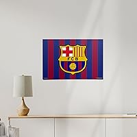 Vista 4 de Desert Cactus FC Barcelona - Póster de fútbol de fútbol de 24 x 36 pulgadas, decoración oficial para fanáticos (24 x 36, estilo D)