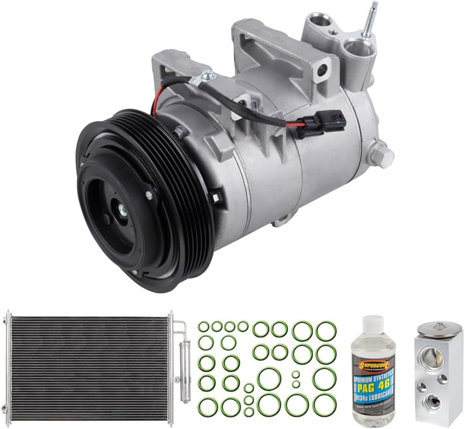 For Nissan Rogue Select 2014 2015 A/C Kit w/AC Compressor Condenser & Drier - BuyAutoParts 61-89146R6 New
