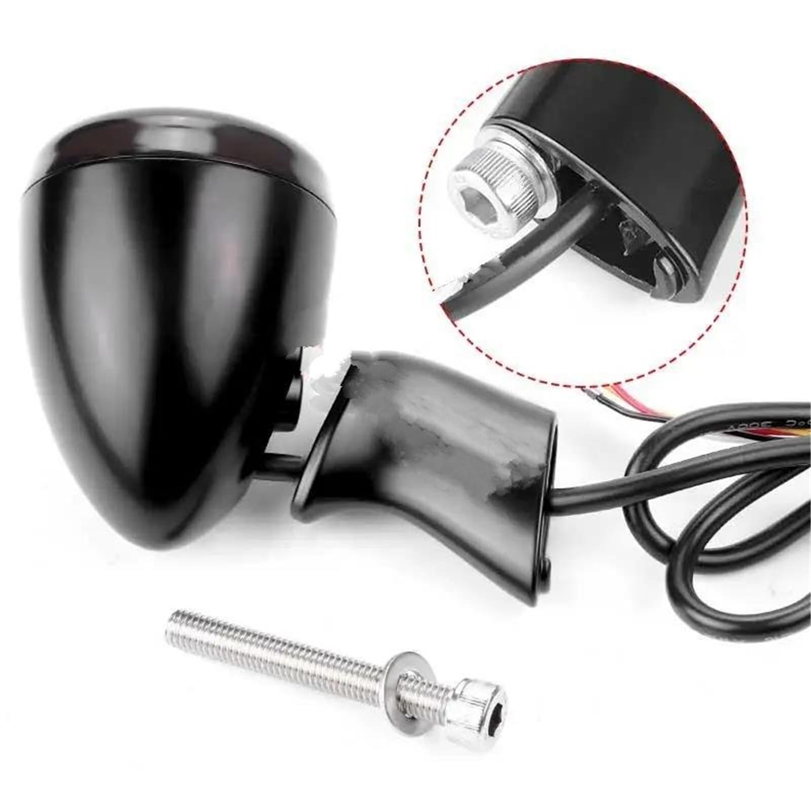 Indicatori Frecce Moto Indicatori Di Direzione A LED Per Moto Per Sportster XL883 XL1200 Dal 1992 In Poi Indicatore Posteriore Componenti Per Indicatore Direzione Luce