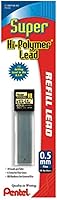 Pentel Super Hi-Polymer 0.5mm HB Lead Refill, 30 Pieces - #1 Selling Break-Resistant Leads for Mechanical Pencils