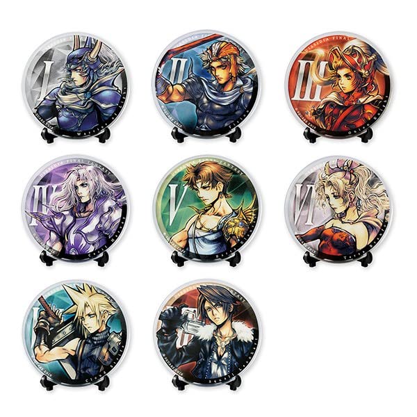 FF15 ファイナルファンタジー　缶バッジ　ディシディア Amazon.co.jp: ディシディア ファイナルファンタジー ガラス
