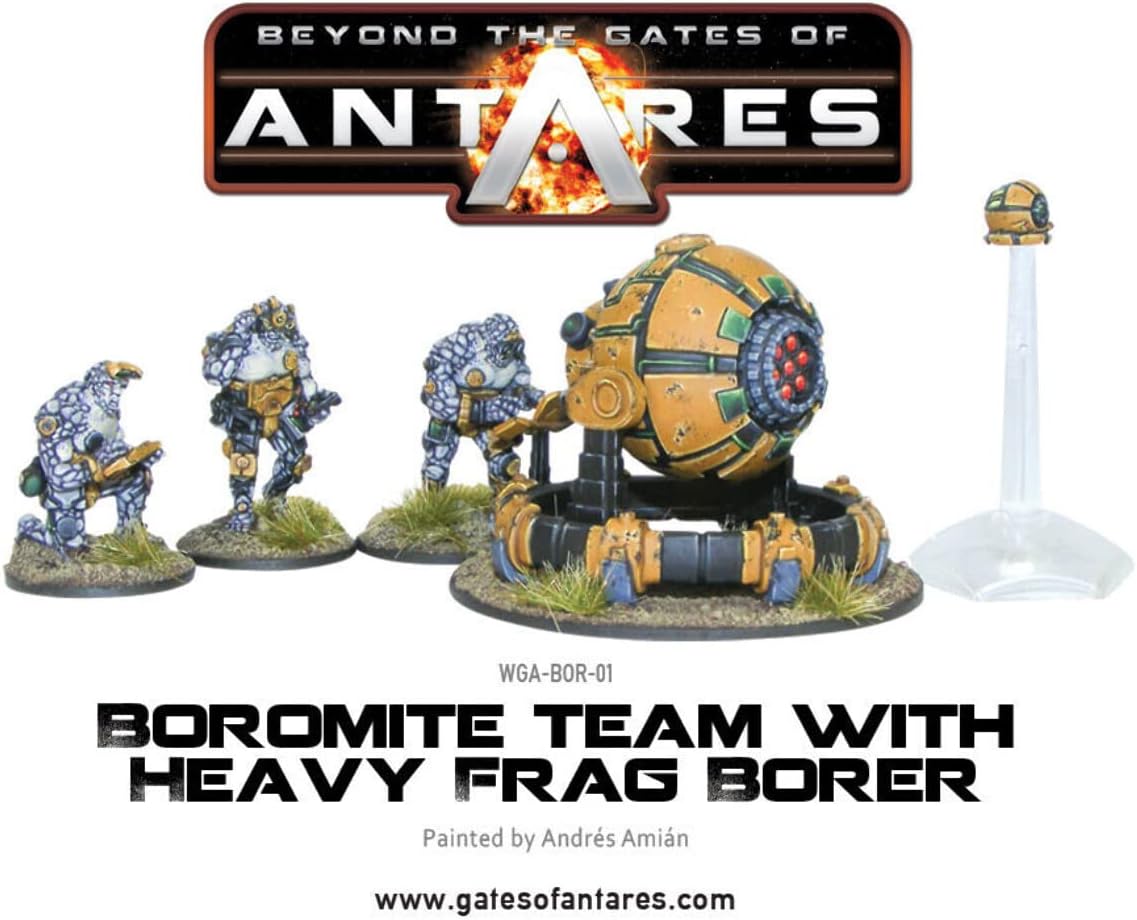 Beyond Paleo Gates Of Antares - Boromite Team with Heavy Frag Borer