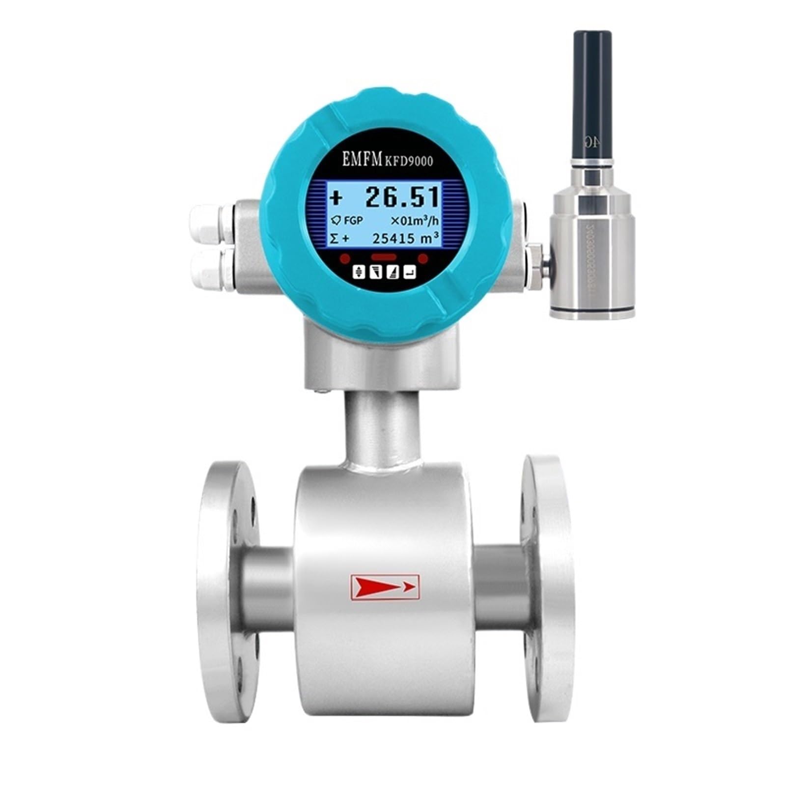 1 caudalímetro electromagnético de control remoto for medir el consumo de agua.(DN65-PTFE-LINING)