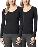 Women's 2 Pack Ultra Light Thermal Baselayer Scoop Top