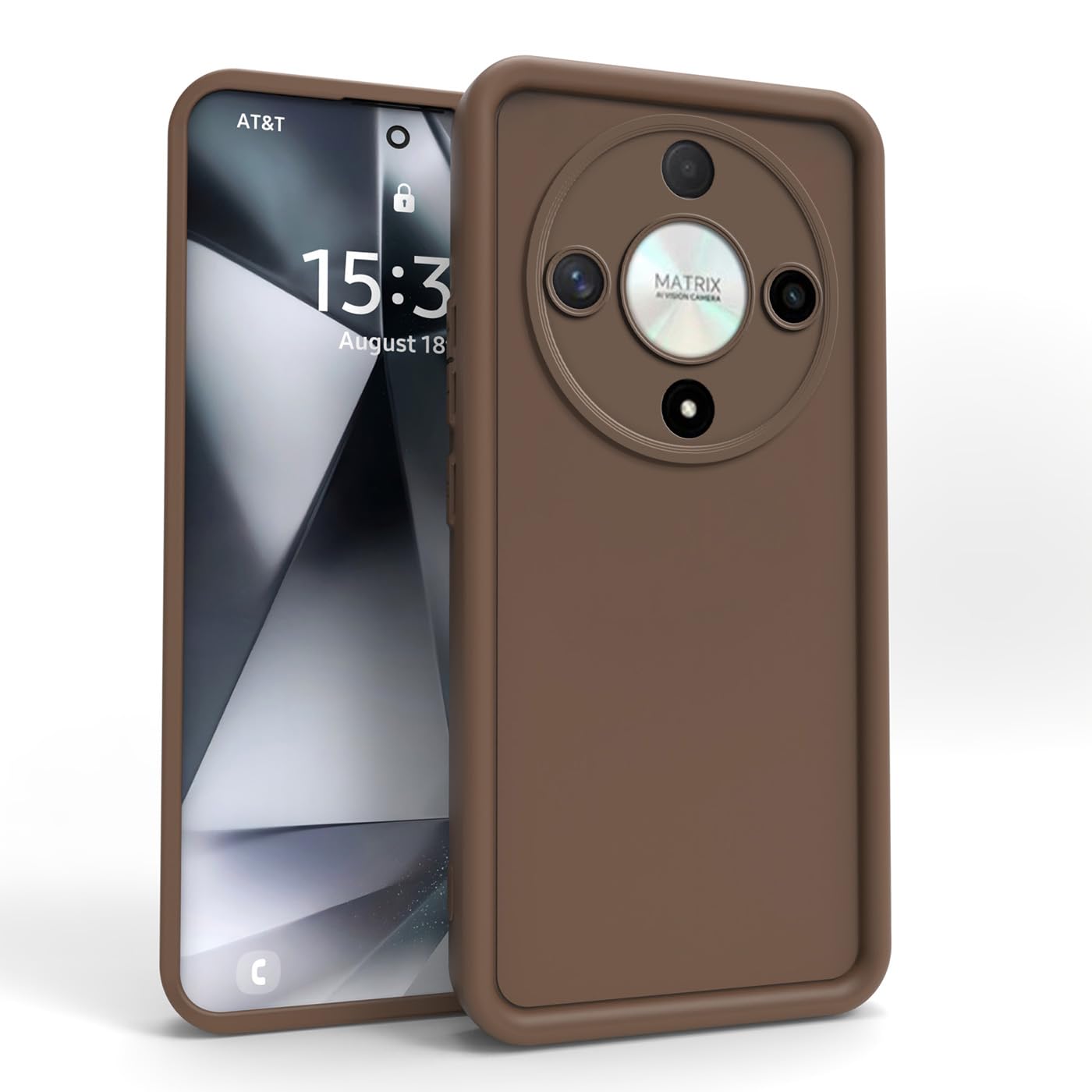 Cover Per Honor Magic 6 Lite 5G Con Placcatura Oro – Sottile, Trasparente E Morbida, Protezione Per Fotocamera - 2