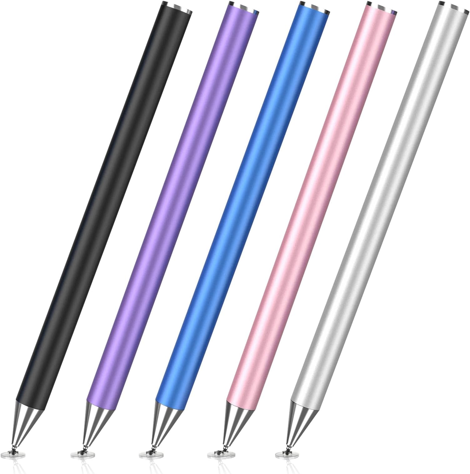 MEKO 2in1 Stylus Precision Disc Styli Touch Screen Pen with 3