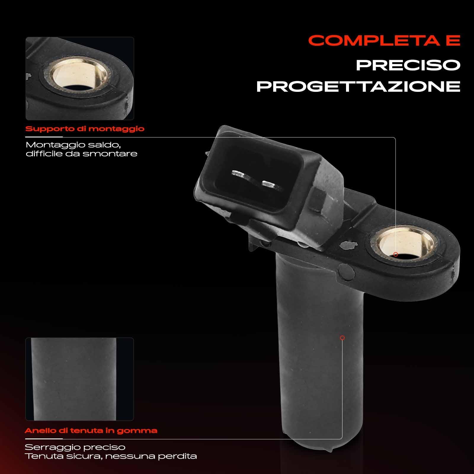 Frankberg Posizione dell'albero Motore Sensore dell'albero Motore 2-Poli Compatibile con Focus Turnier DNW Focus DAW DBW KA RB Fiesta IV Sì JB Focus Berlina DFW Replace# 1E0018221