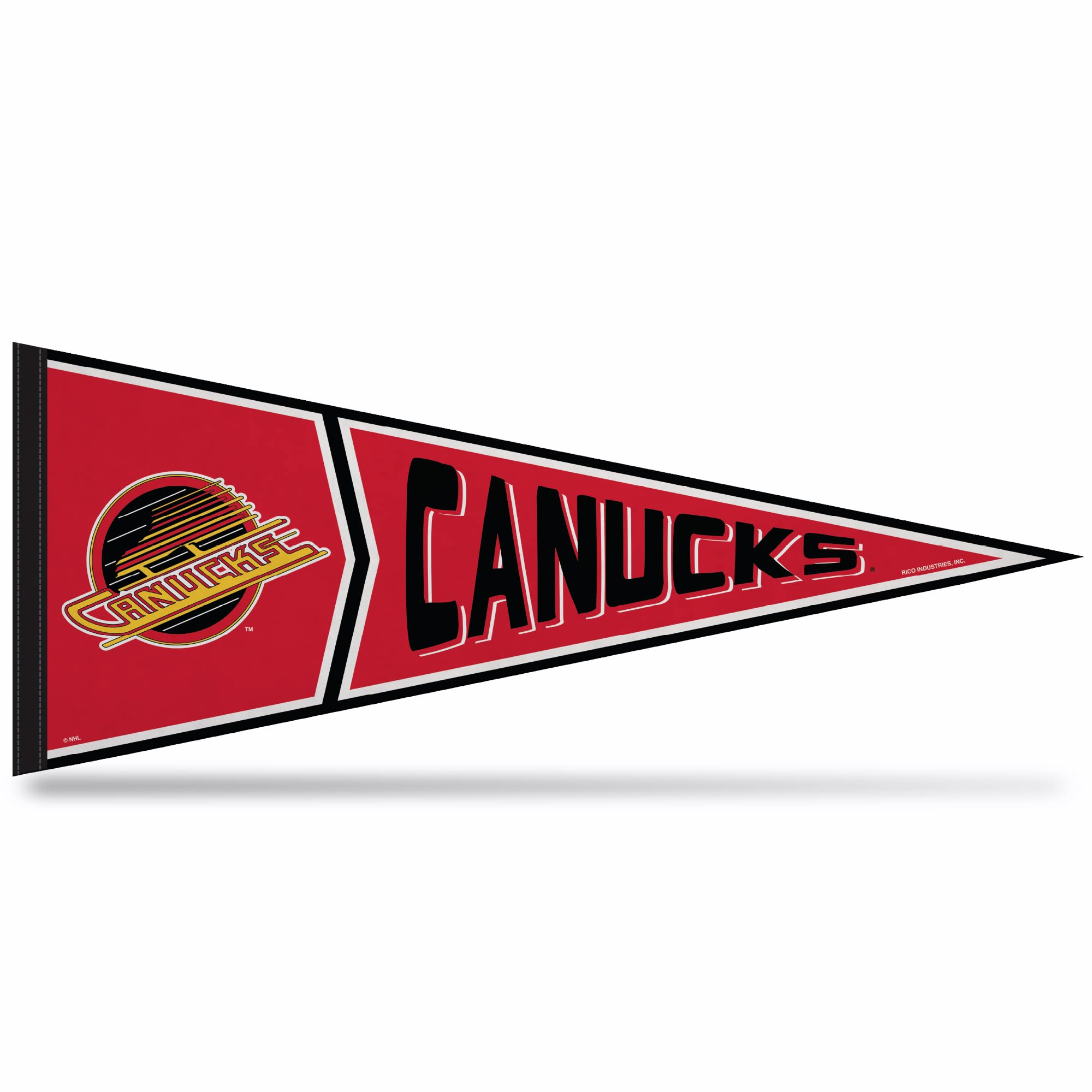 Rico Industries NHL Hockey Retro 12" x 30" Felt Wall Décor Pennant - Great for Home/Bed Room/Man Cave Décor