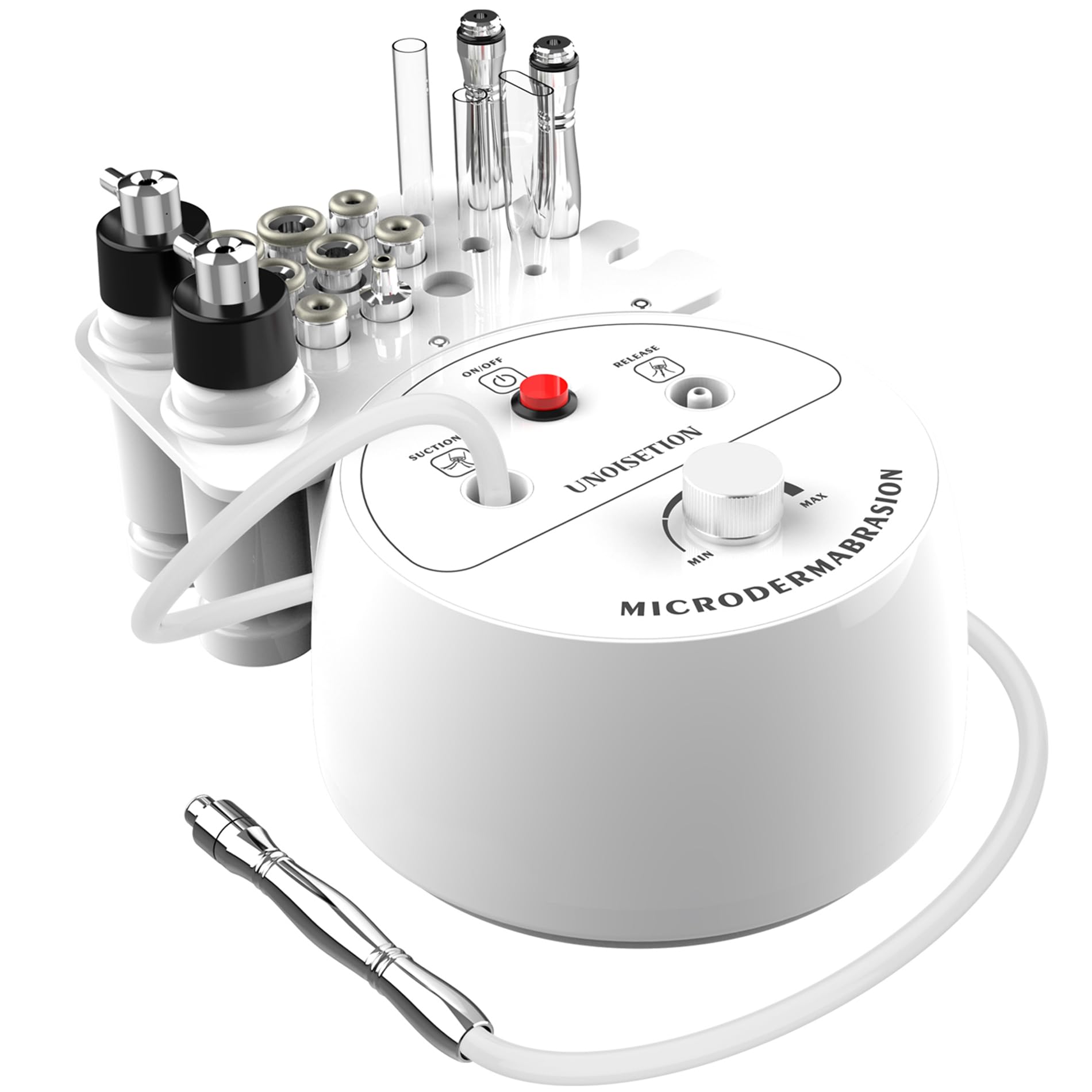 UNOISETION Diamond Microdermabrasion Machine Professional, 3 in 1 Dermabrasion Facial Peeling Skin Care Device for Salon Personal Home Use