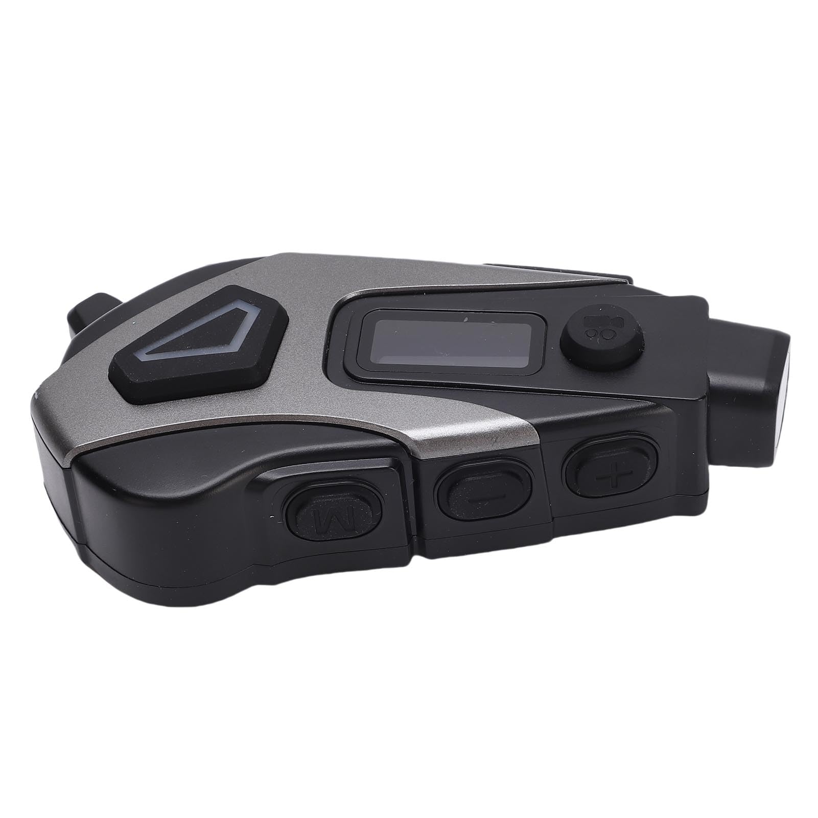 GOWENIC Caméra de Casque de Moto étanche IPX8 1080P Enregistreur Vidéo HD, Réduction du Bruit des écouteurs sans Fil pour Les Déplacements en Ville, Installation Facile