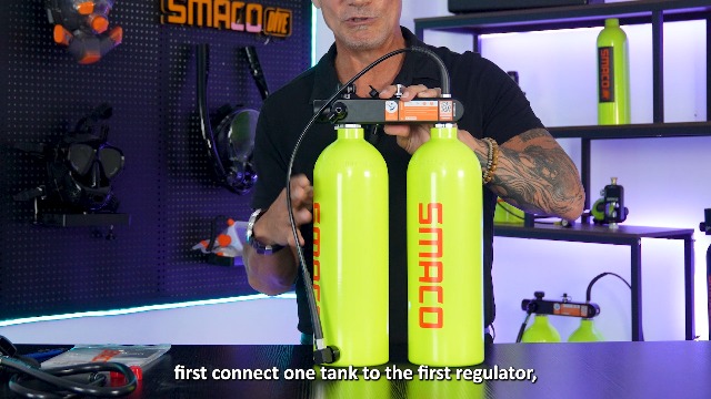 Amazon.com : SMACO Mini Scuba Tank 1.9L Double Diving Tank Amazon.com : SMACO Mini Scuba Tank 1.9L Double Diving Tank