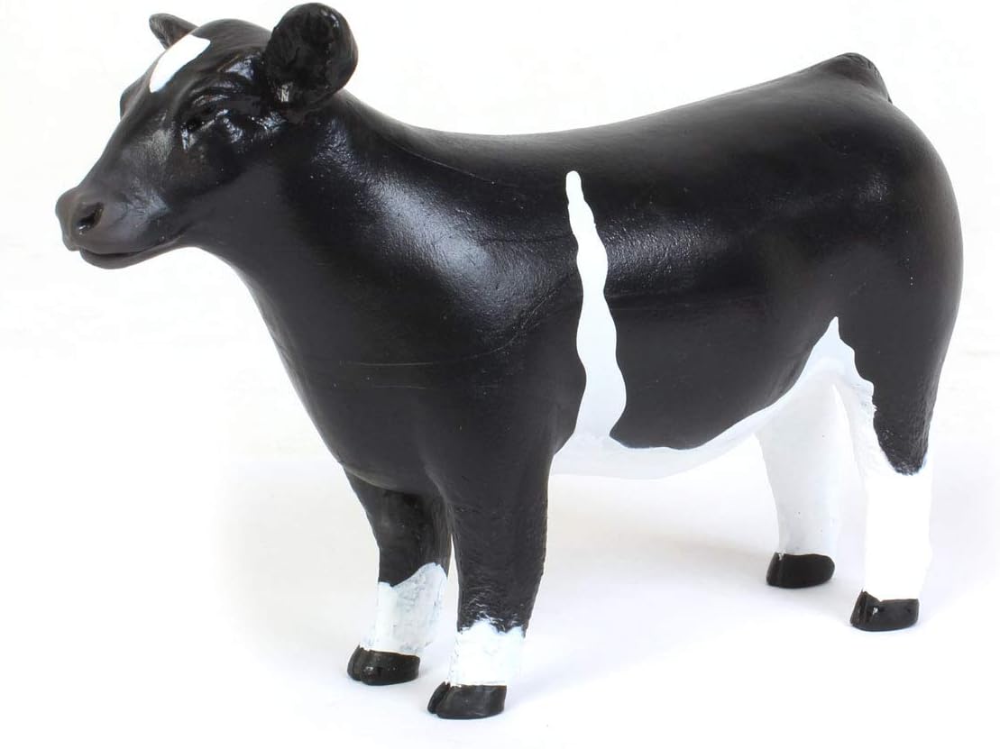 Little Buster Toys Champion Crossbred Show Steer - Black/White