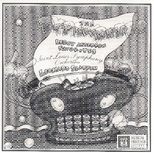 Leroy Anderson Favorites [Audio CD] St. Louis Symphony and Leonard Slatkin