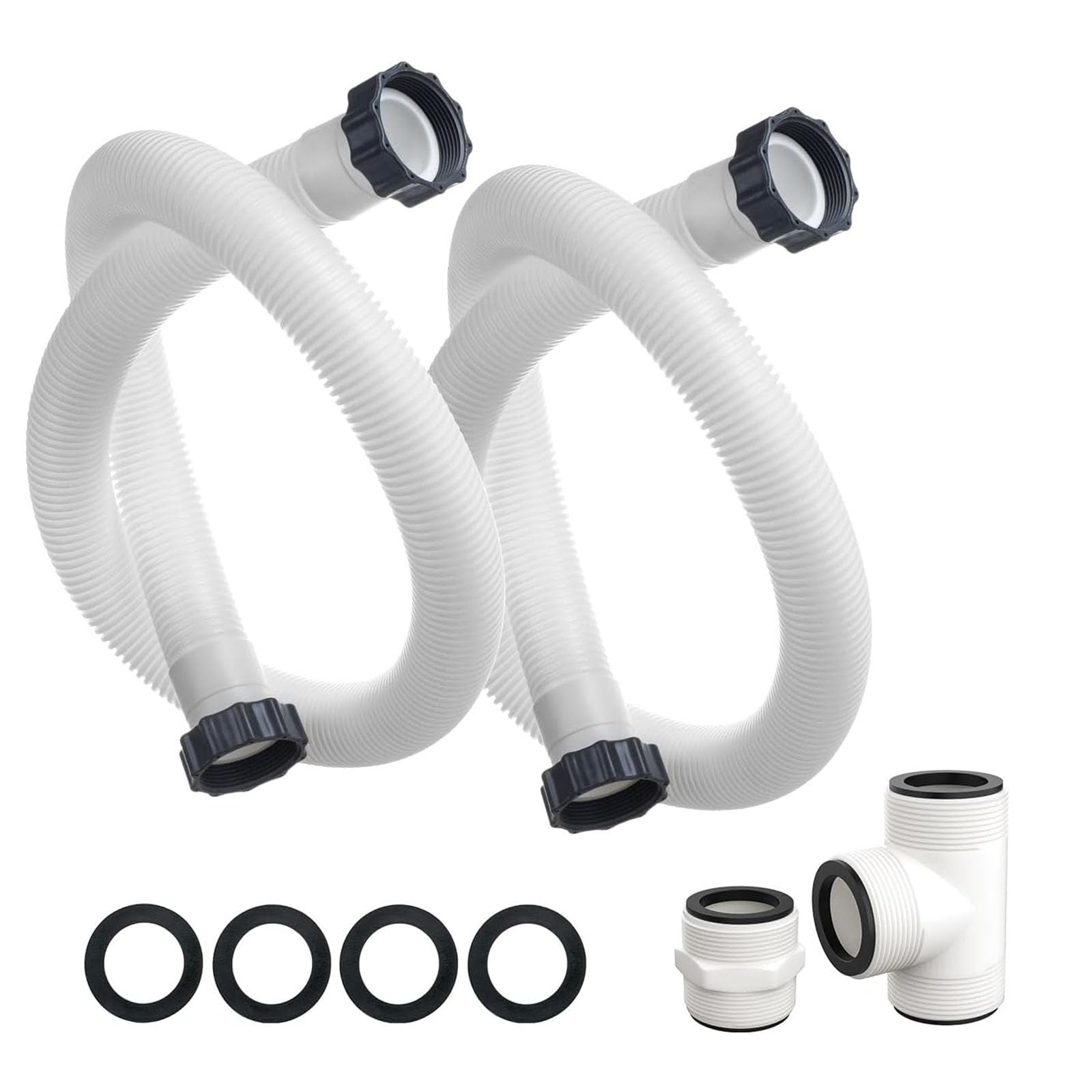 Connecteur tuyaux haute étanchéité raccord réparation robuste pour filtration eau