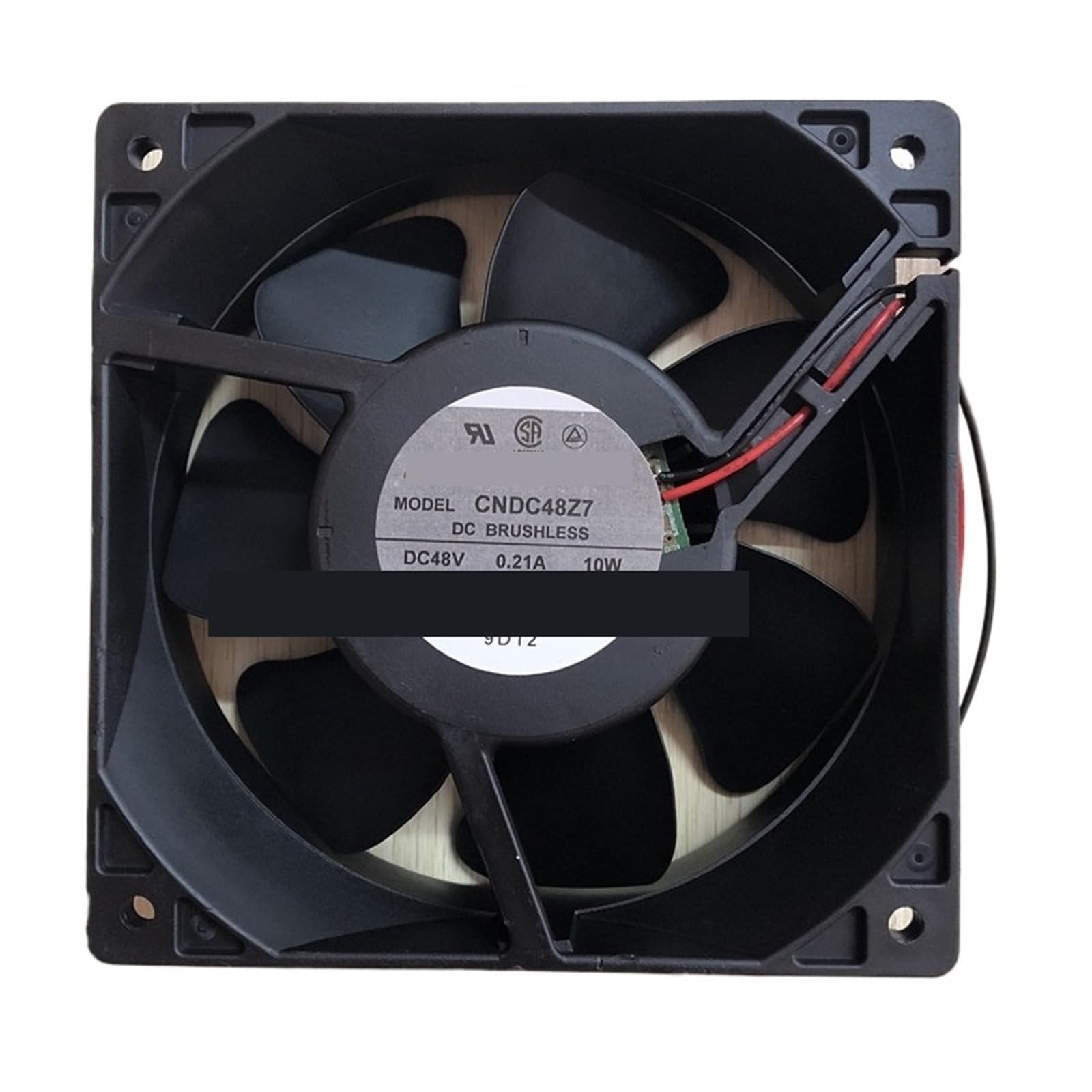 WEUSANXPL CNDC48Z7 DC 48V 0.21A 120x120x38mm 2-Wire Cooling Fan