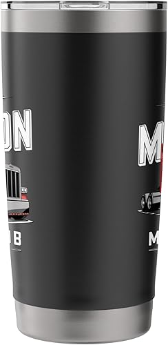 Miniatura 4 de Vaso aislado de acero inoxidable One Miles Club Semi Truck Driver