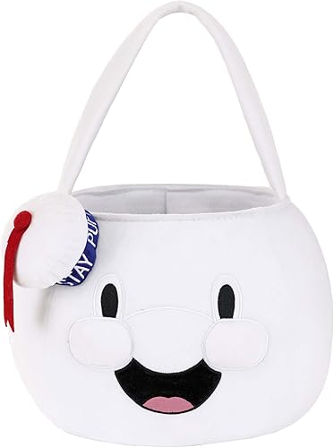 Fun Costumes Stay Puft Marshmallow Man Candy Trick or Treat Pail Standard