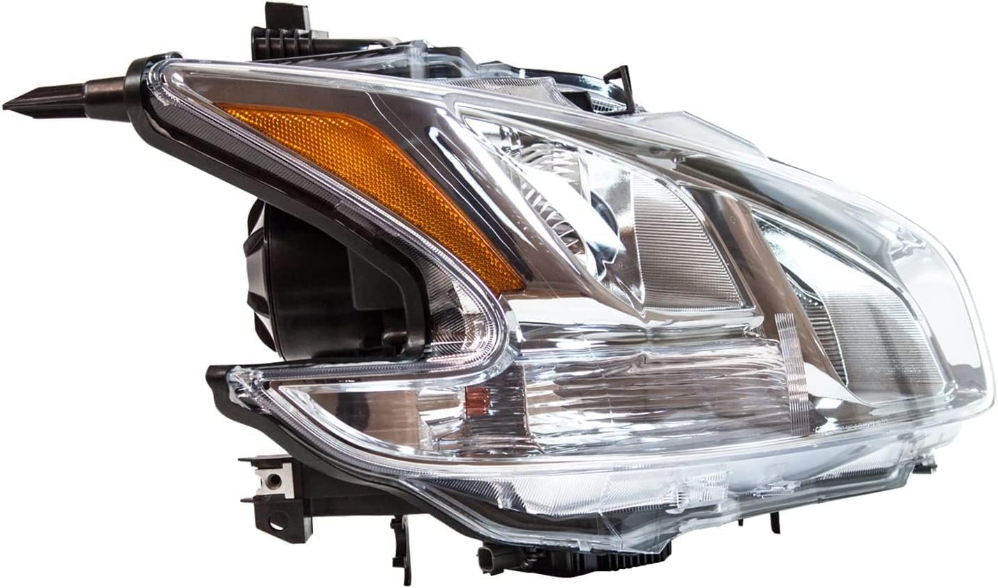 ALLIGATOR AUTO LIGHTS Replacement For Nissan Maxima SV HID/XENON Headlights Assembly w/Bulbs 2009-2014 Right/Passenger Side NI2503186, 26010-9N01A DOT/SAE Compliant