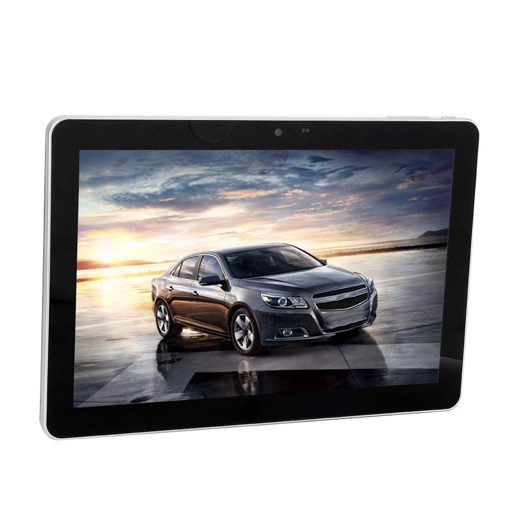 Kikumi Monitor para Reposacabezas de Coche de 10,1 Pulgadas, Reproductor para Asiento Trasero con Proyección Inalámbrica, Conexión Rápida, Pantalla Táctil Capacitiva para