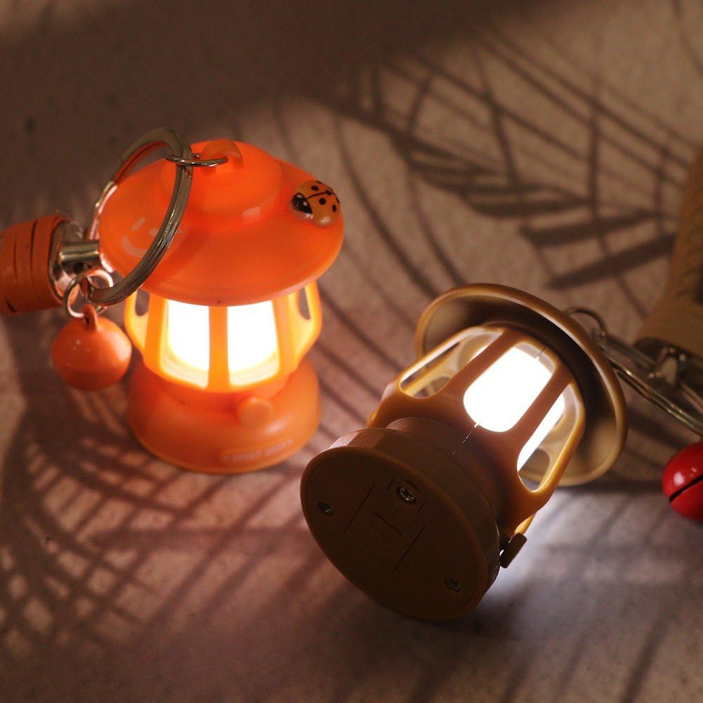 Amazon.co.jp: Kopexis キーホルダー LEDランタン風 発光 ミニ