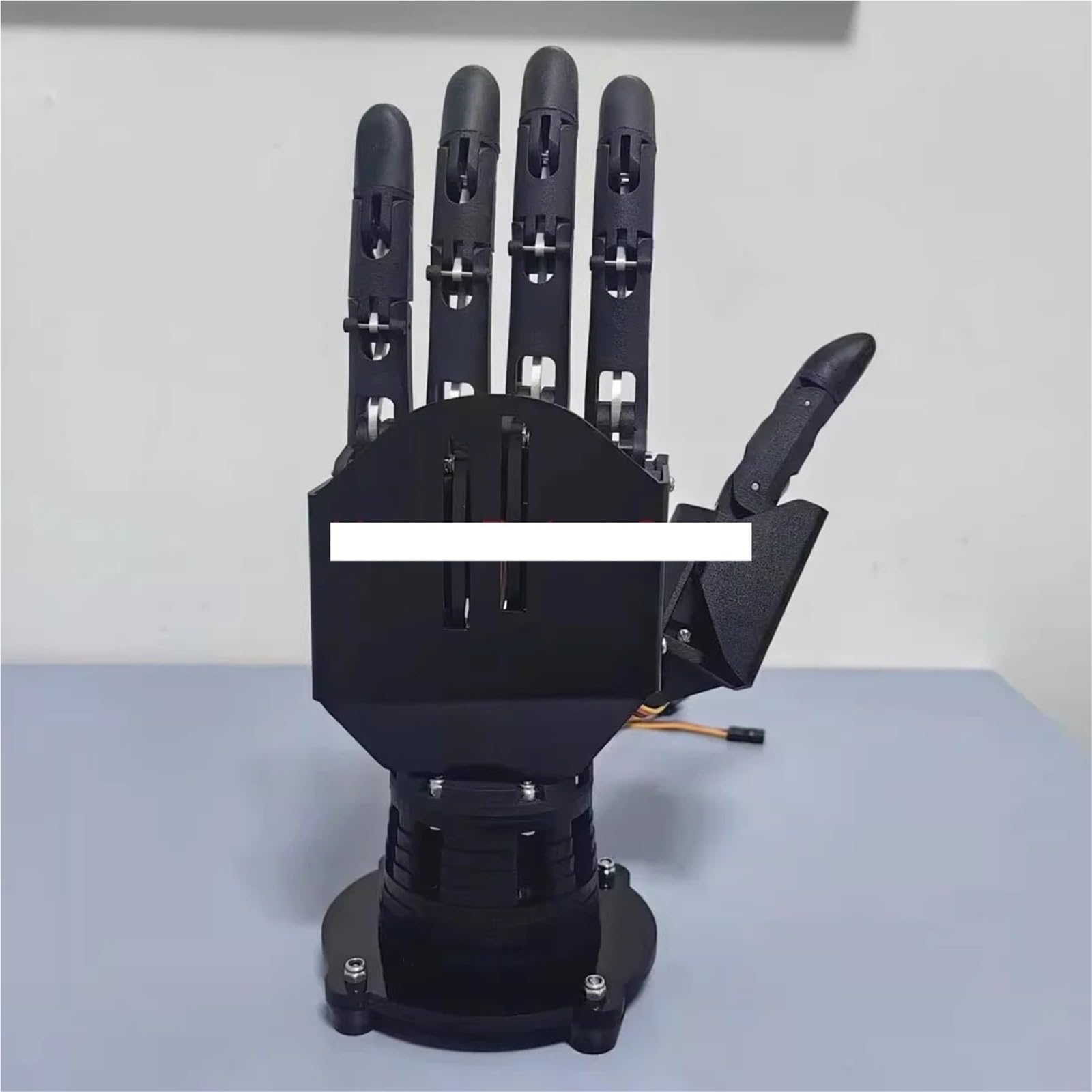6 DOF Robot humanoidalny Ręka Biomimetyczna mechaniczna dłoń 6-Servo Elastyczne ramię mechaniczne Zmontowany ekspres DIY(Left Hand)