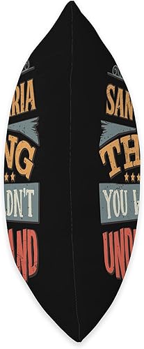 Miniatura 2 de Santamaria Name Gifts By Vnz Santamaria - Almohada con nombre, 16 x 16 pulgadas, multicolor