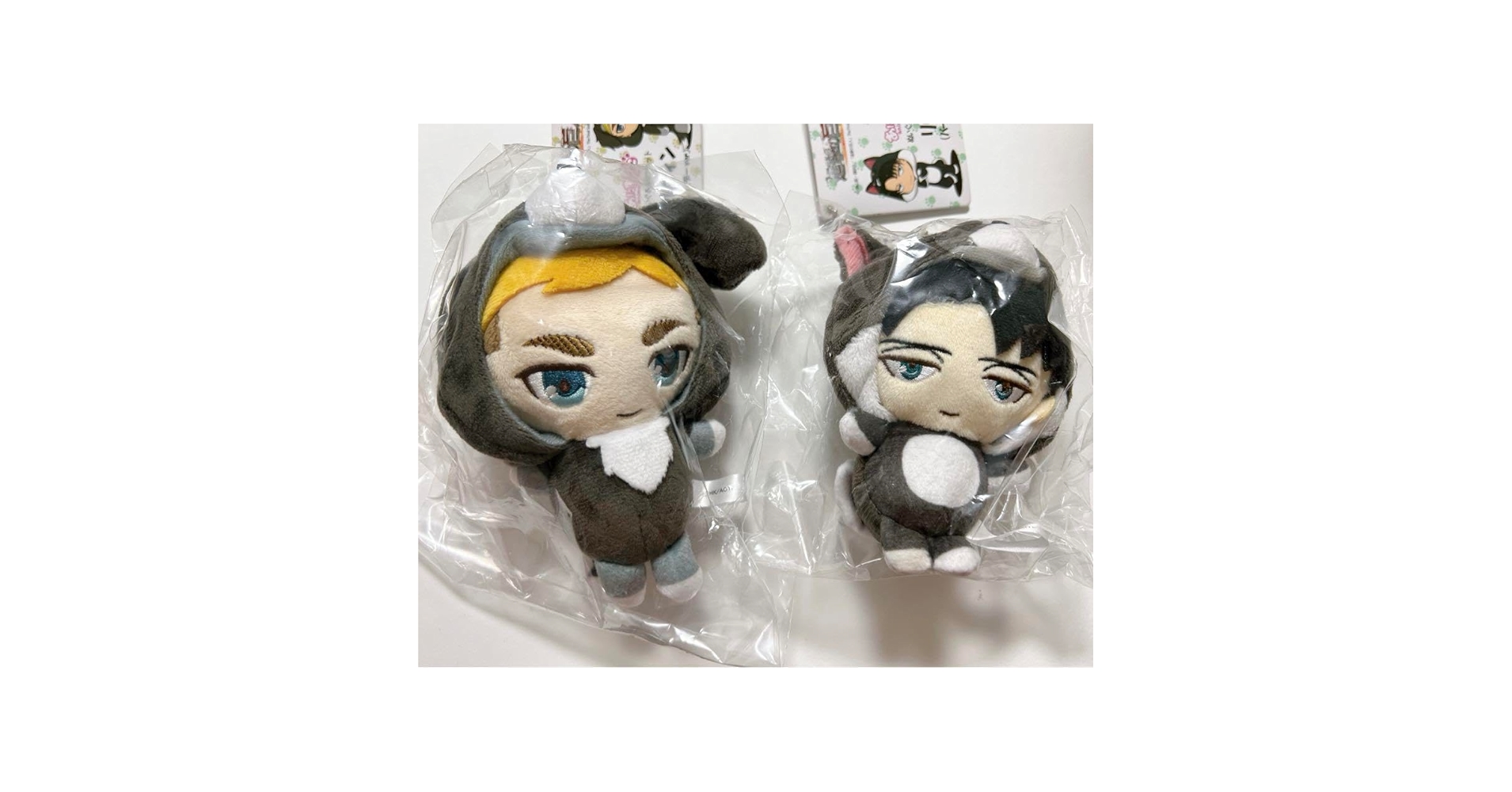 進撃の巨人 あにまるっこ エルヴィン リヴァイ ぬいぐるみ バースデーver. Amazon.co.jp: 進撃巨人 あにまるっこ マスコット リヴァイ