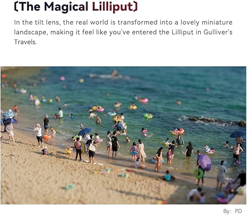 Miniatura 2 de TTArtisan 1.969 in F1.4 Lente de inclinación de marco completo Lente manual de apertura grande para Canon R EOS R Montaje Cámara sin espejo R RP R3