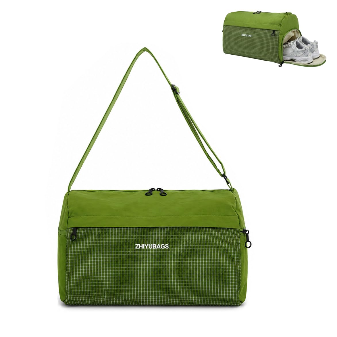 palay Gym Bag with Shoe Compartment Travel Duffle for Sports-picture-4