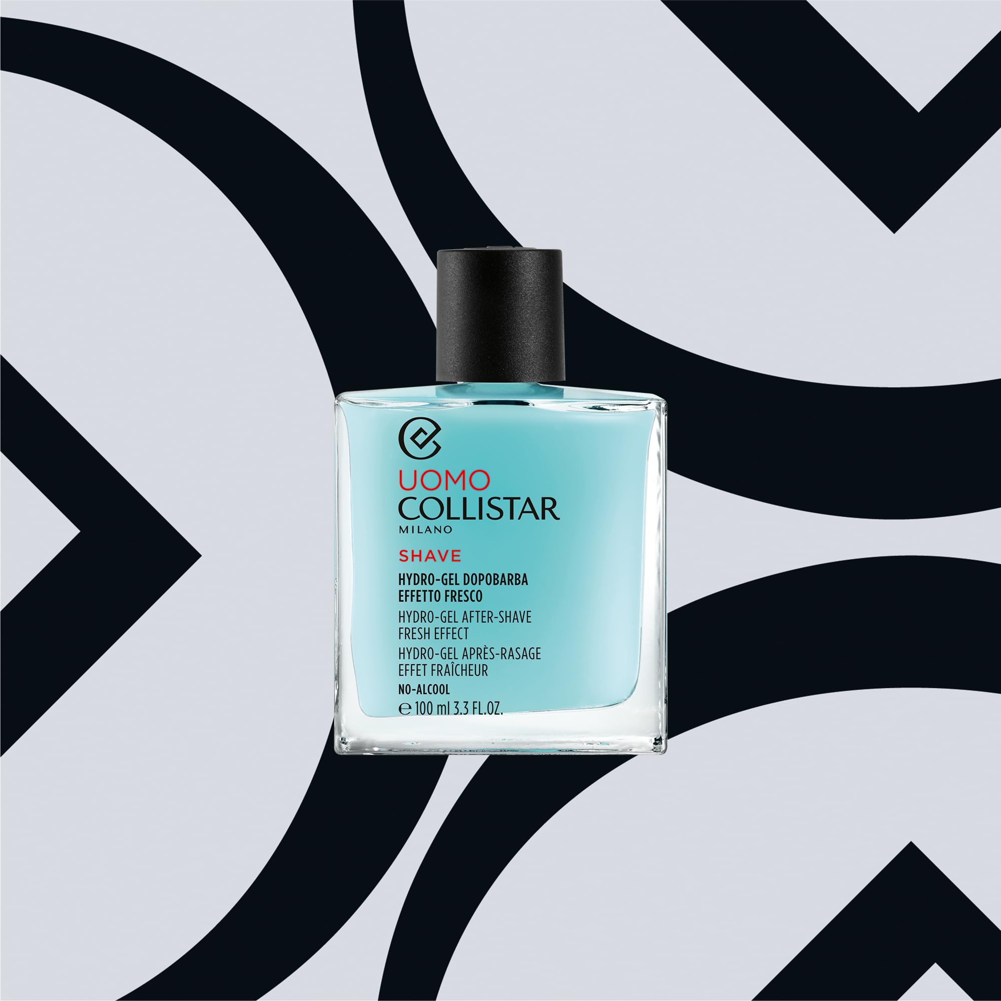 Collistar Uomo Hydro-Gel Dopobarba Effetto Fresco, Anti-Rossore, Idratantante e Lenitivo, Senza Alcool, 100ml
