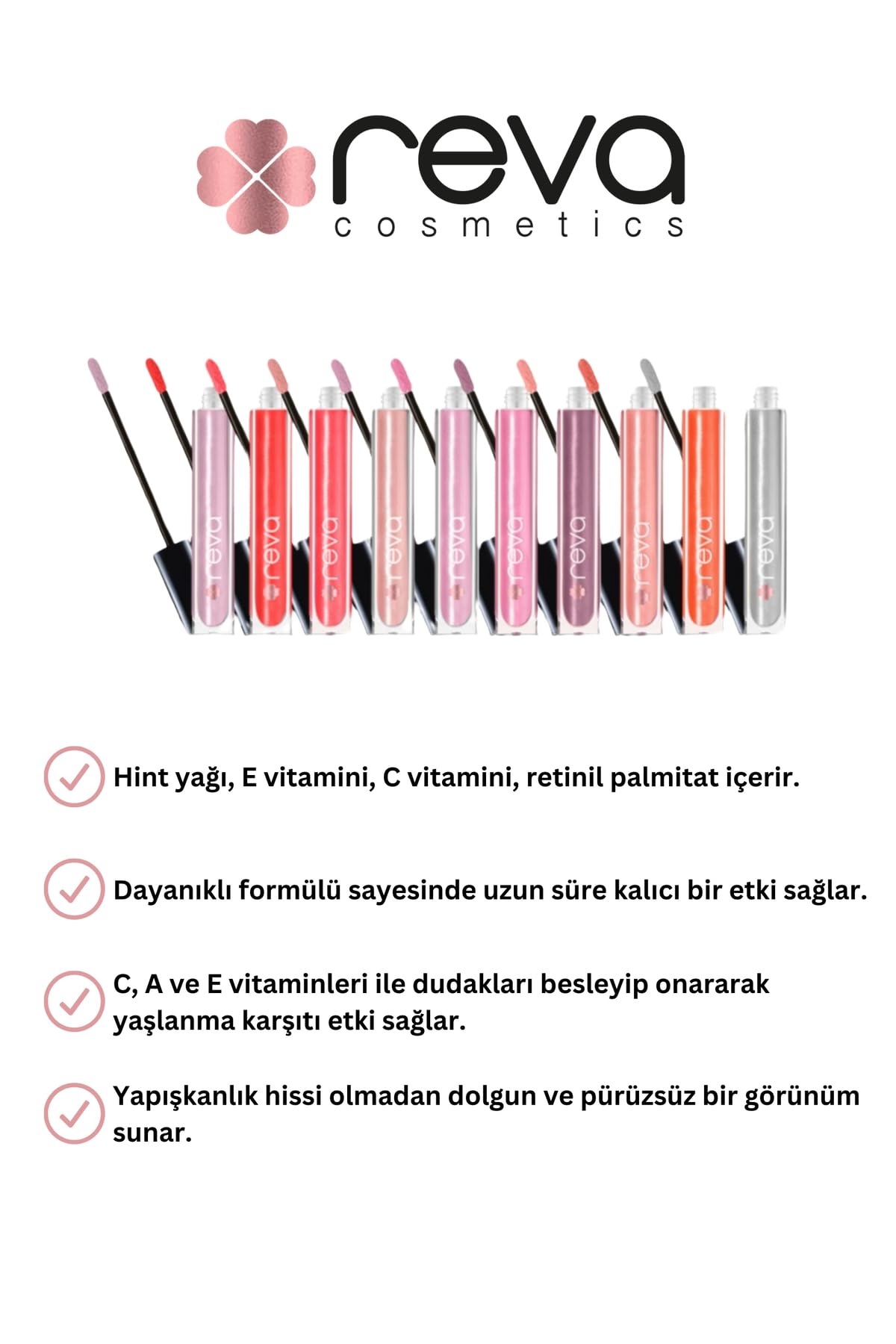 Işıltılı Dudak Parlatıcısı - Hi-shine Lip Gloss Orange Red - No: 205 - Vegan & Temiz Içerik