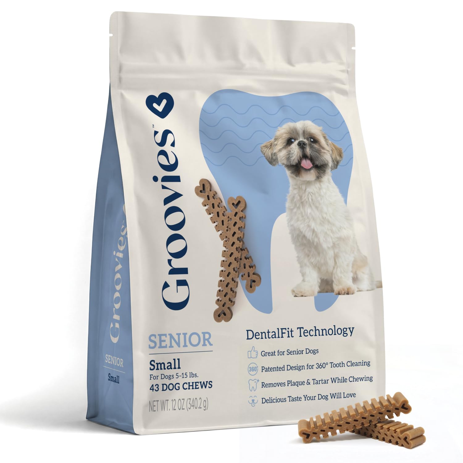 Groovies Senior & Gentle Chewers