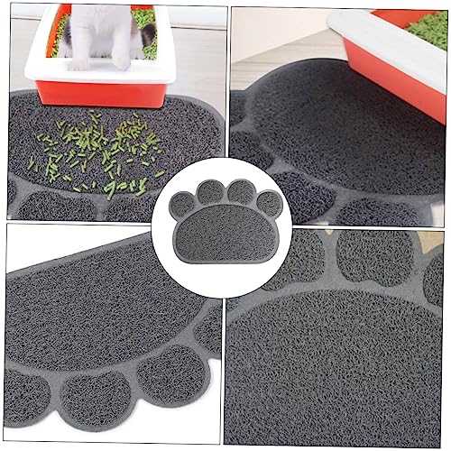 BESPORTBLE Tapete Para Gatos 2 Peças Para Comida Água Gato Cachorro Comida Para Animais De Estimação