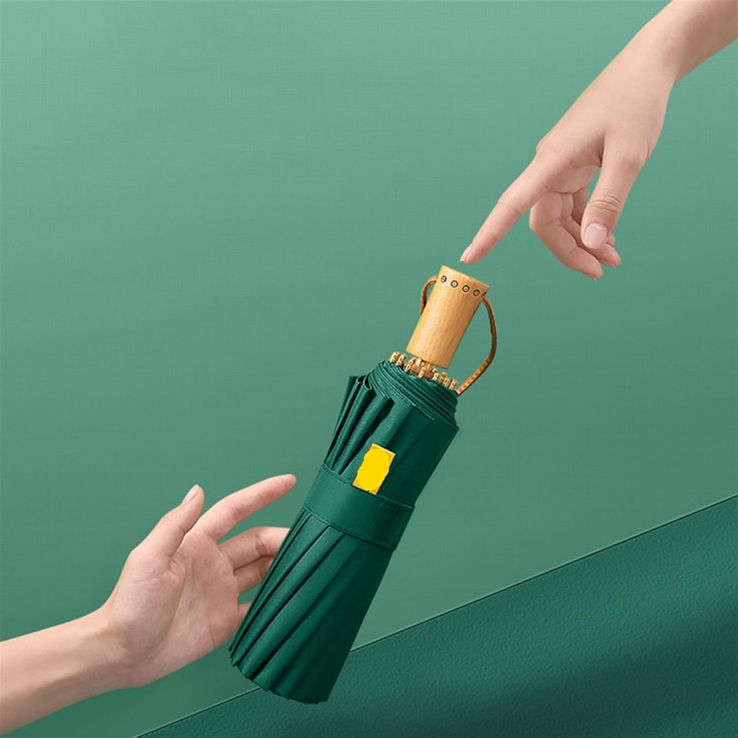 Umbrellas Umbrella Sunny and Rainy Windproof for Women Folding Umbrellas